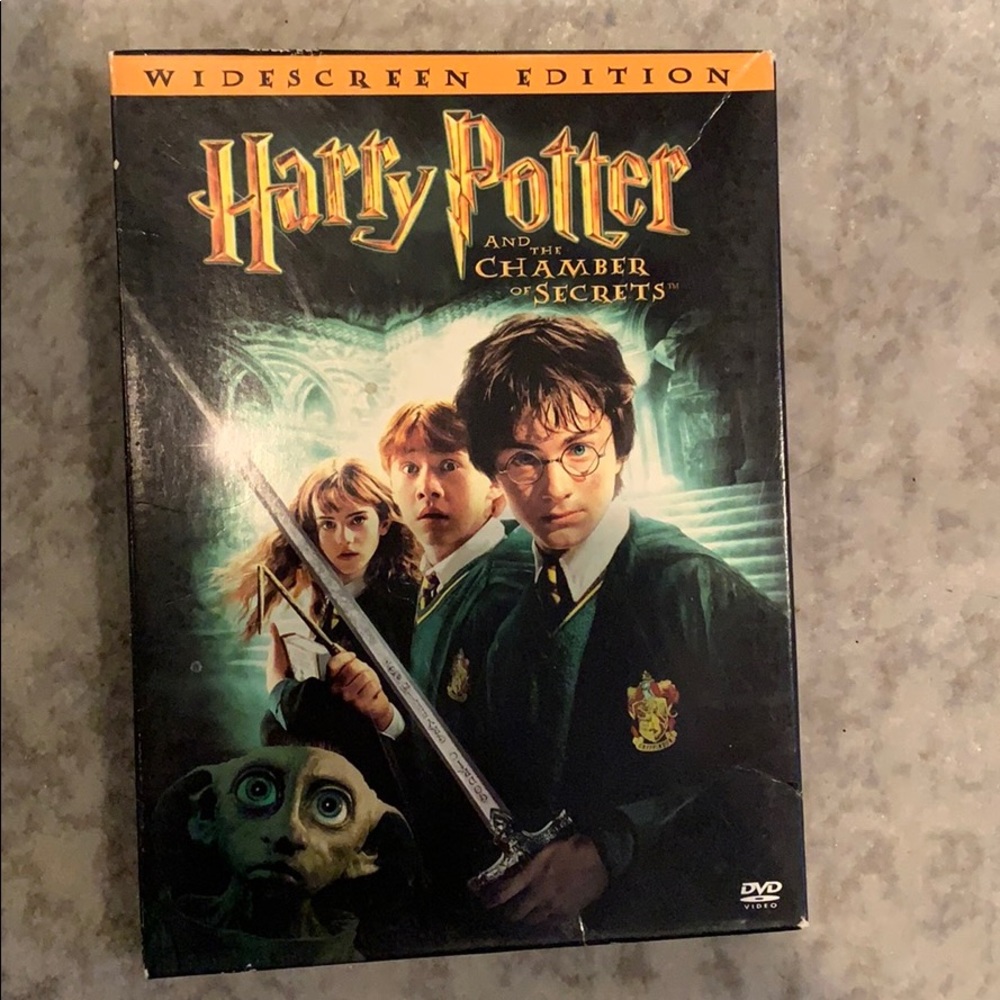Harry Potter and the Chamber of Secrets DVD